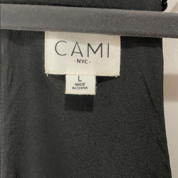 Cami NYC Racer Sequin Top In Black - Picture 7 of 11